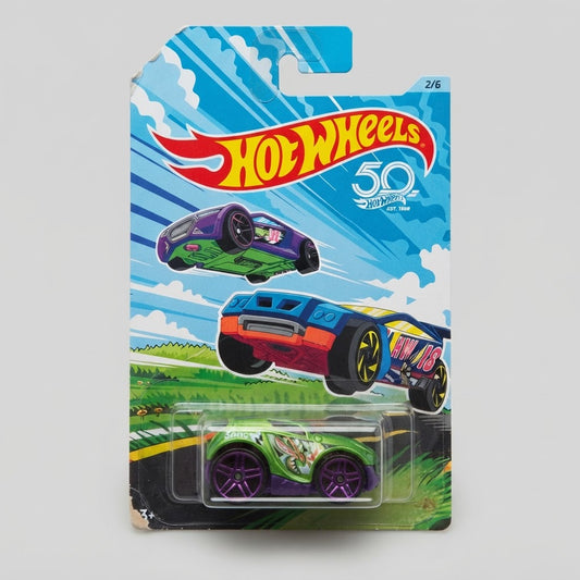 Hot Wheels 50th Anniversary Edition 2/6 Die-Cast Vehicle – front view