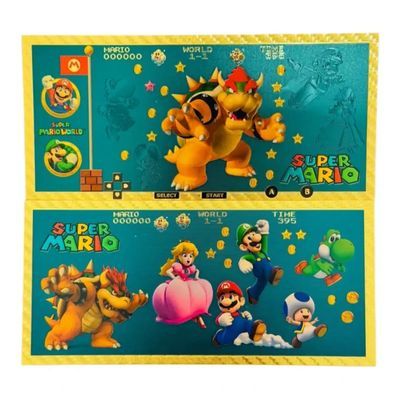 Super Mario World Collectible Cards Set - Individual or Full Bundle – front view