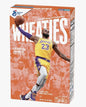 LeBron James Wheaties Cereal Box I PROMISE Lakers Edition – front view