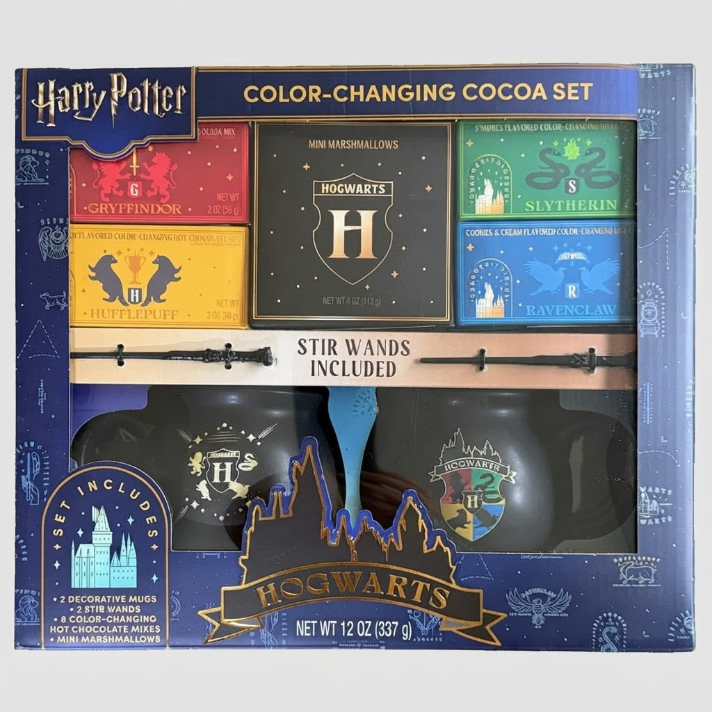 Harry Potter Color-Changing Cocoa Set - Complete Gift Box – front view