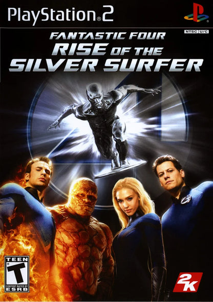 Fantastic Four: Rise of the Silver Surfer for PlayStation 2 Complete – front view