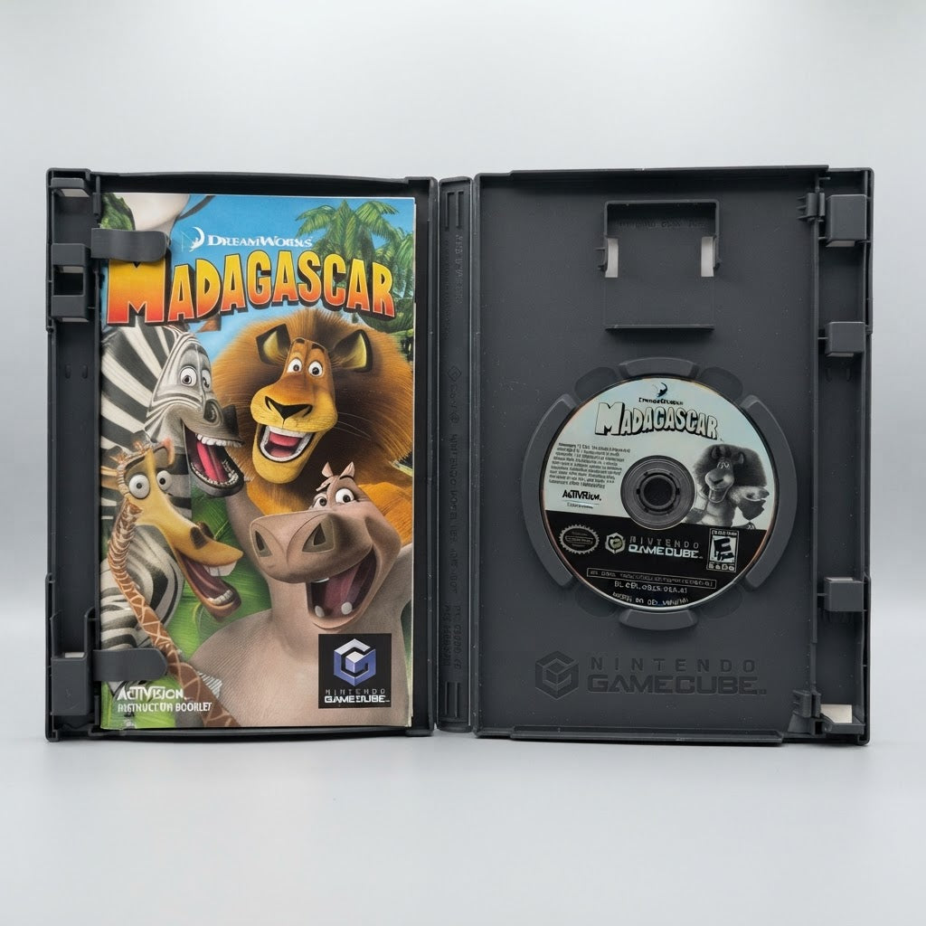 Madagascar Nintendo GameCube Players Choice Complete in Box – front view