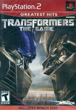 Transformers: The Game Greatest Hits for PlayStation 2 – front view