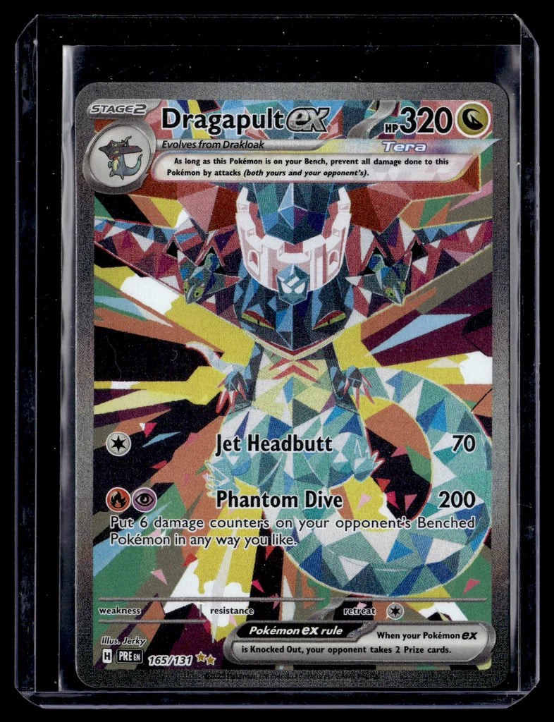 Dragapult ex 165/131 Prismatic Evolutions Pokémon TCG Near Mint – front view