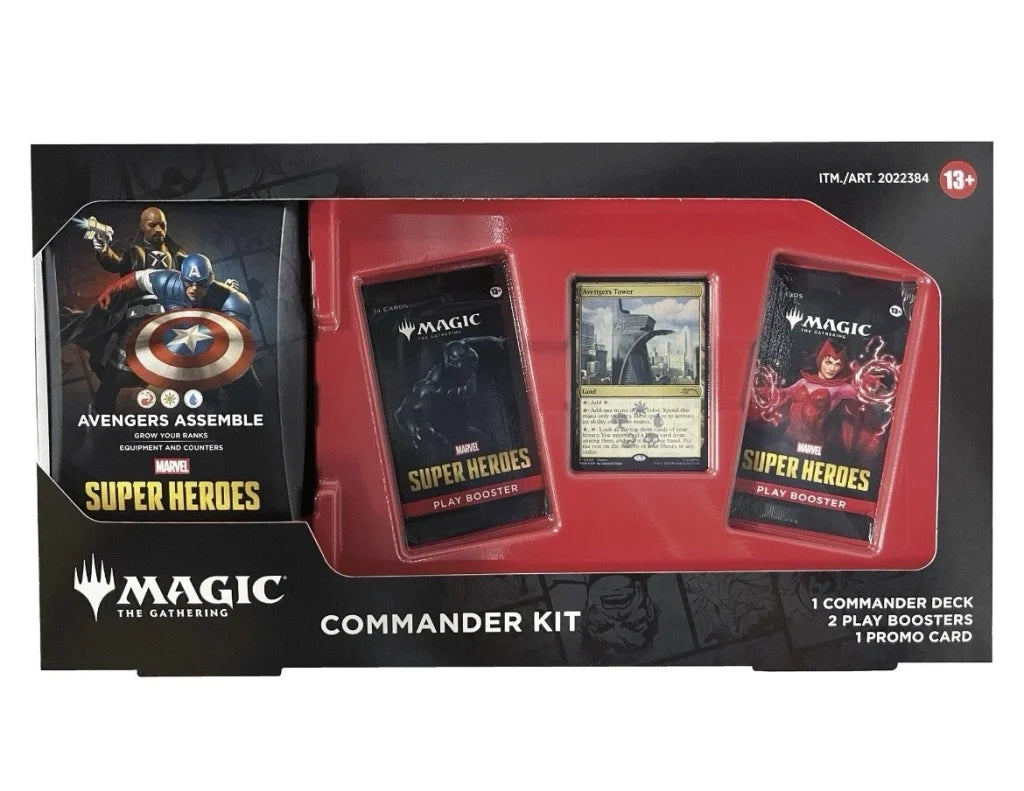Magic: The Gathering Marvel Super Heroes Commander Kit Avengers Assemble – front view