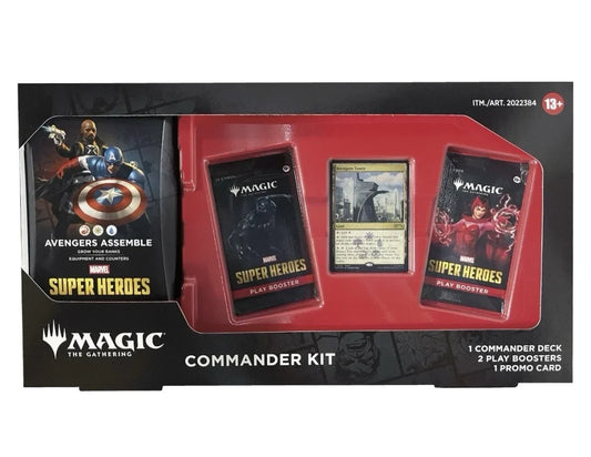Magic: The Gathering Marvel Super Heroes Commander Kit Avengers Assemble – front view