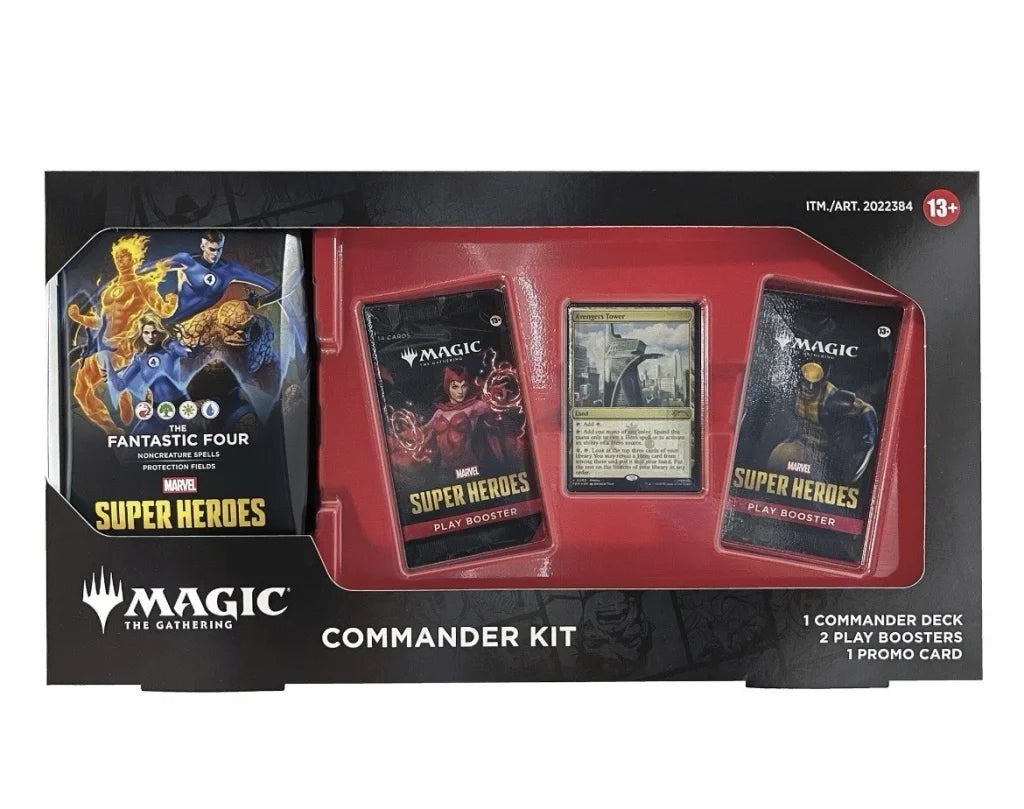 Magic: The Gathering Marvel Super Heroes Commander Kit: The Fantastic Four – front view