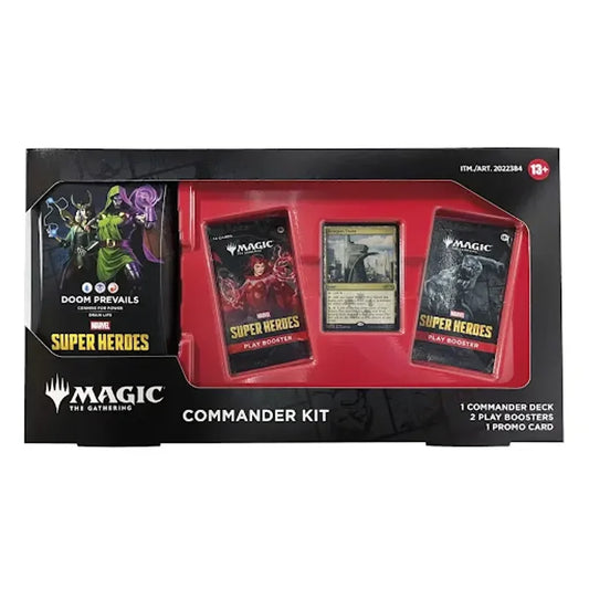 Magic: The Gathering Marvel Super Heroes Doom Prevails Commander Kit – front view