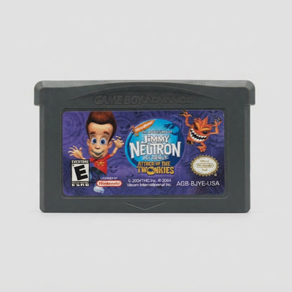 Jimmy Neutron Attack of the Twonkies GBA - Like New Game Only – front view