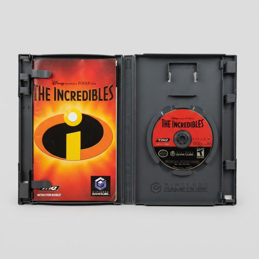 The Incredibles for Nintendo (GameCube) – Complete w/ Case & Manual – front view