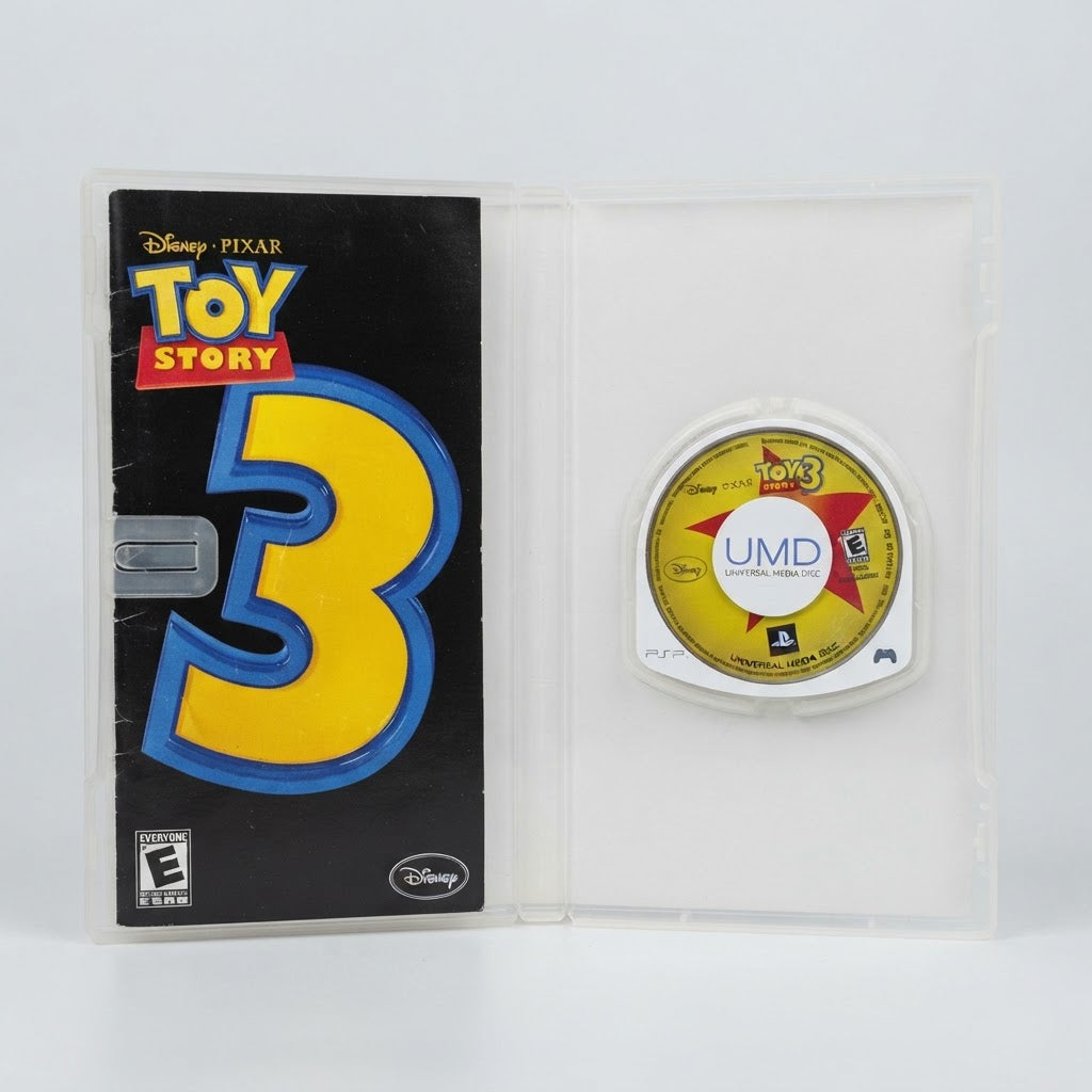 Toy Story 3 for PSP Complete in Box Replacement Packaging – front view