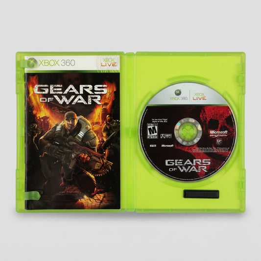 Gears of War for Xbox 360, Complete in Box – front view