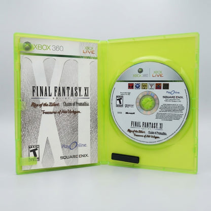 Final Fantasy XI Online (Xbox 360) – Complete w/ Case & Manual – front view