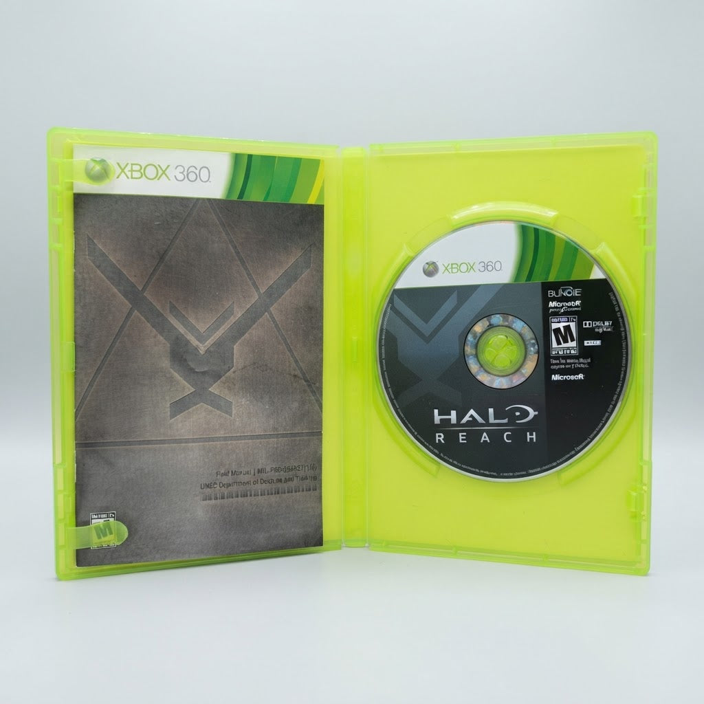 Halo: Reach (Xbox 360) – Complete w/ Case & Manual – front view