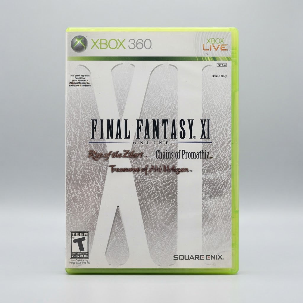 Final Fantasy XI Online (Xbox 360) – Complete w/ Case & Manual – photo 2 of 4