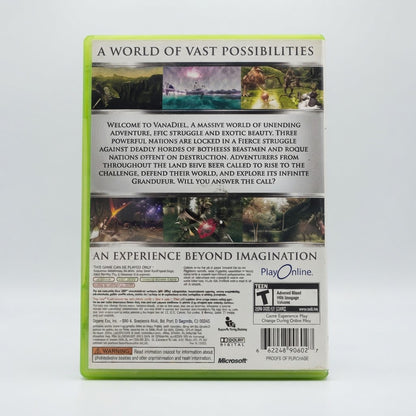 Final Fantasy XI Online (Xbox 360) – Complete w/ Case & Manual – photo 3 of 4