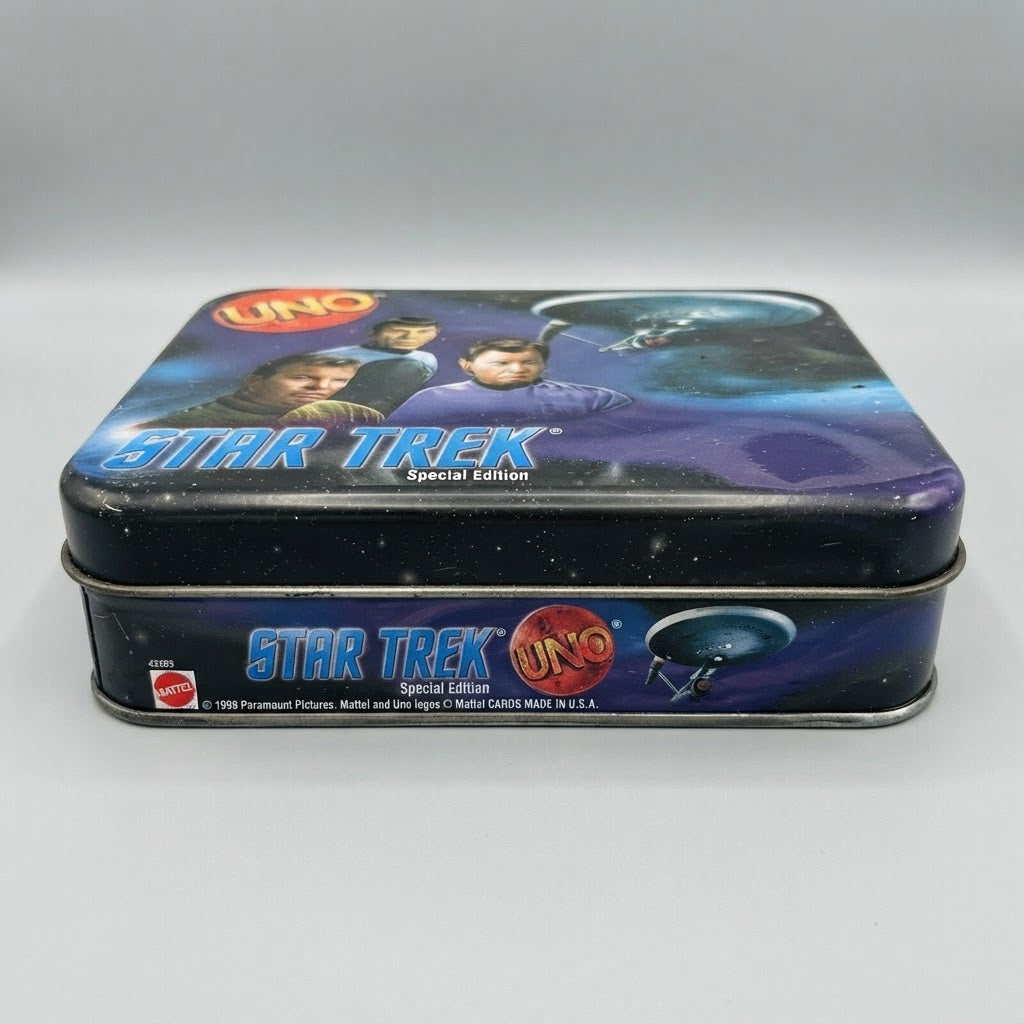 Star Trek Special Edition UNO Collector's Tin - 1999 Vintage Complete – photo 2 of 3