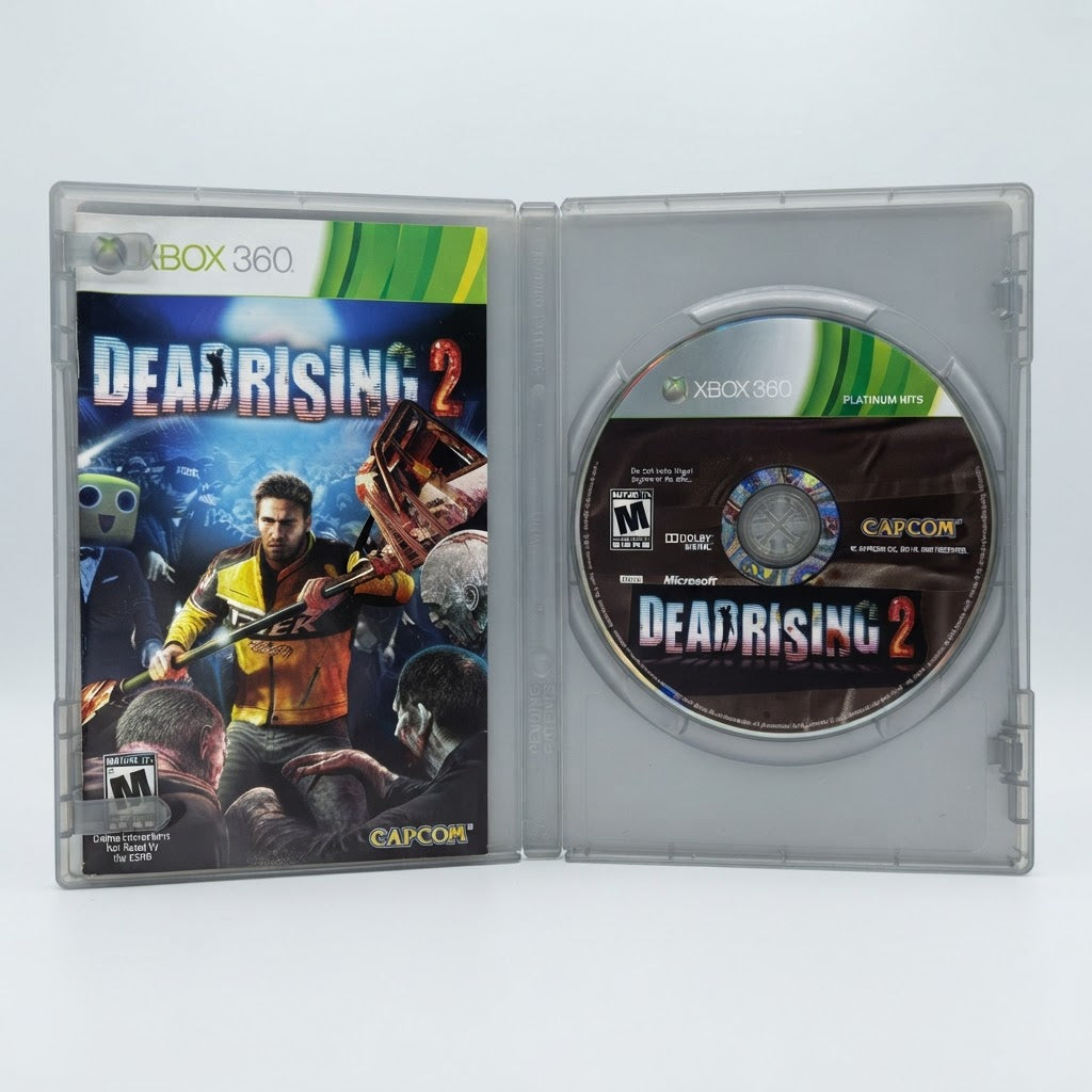 Dead Rising 2 Platinum Hits for Xbox 360 Case and Disc – front view