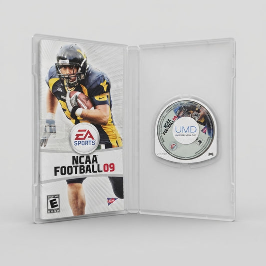 NCAA Football 09 - Sony PSP - Complete In Box – front view