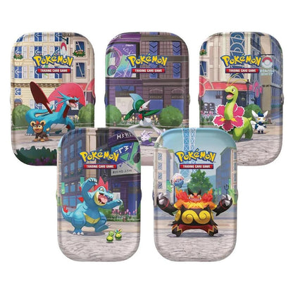 Pokémon TCG Mini Tin Assorted Designs New Sealed – front view