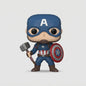 Funko Pop Captain America with Mjolnir Avengers Endgame Loose Figure – front view