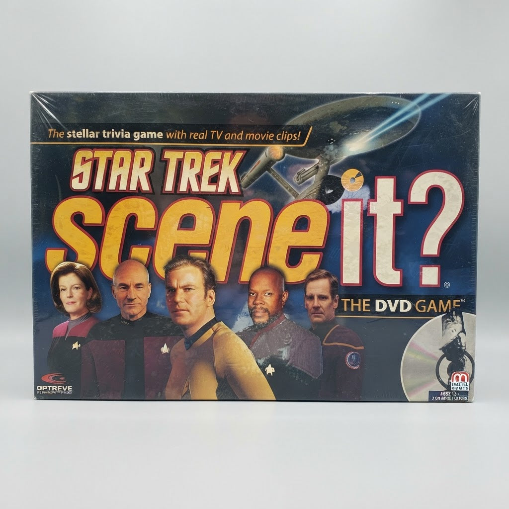 Star Trek Scene It? The Next Generation DVD Game - Factory Sealed – front view