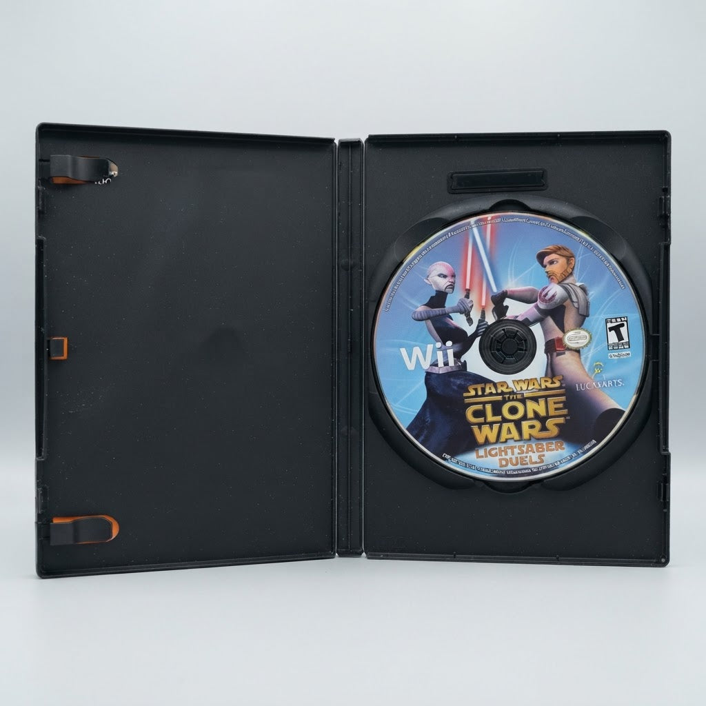 Star Wars: The Clone Wars Lightsaber Duels for Nintendo Wii - Like New – photo 2 of 4
