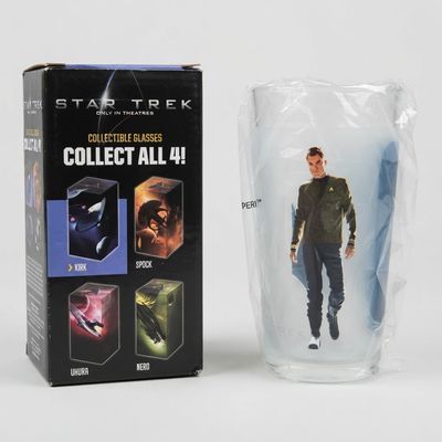 Star Trek 2009 Burger King Collector Glasses Complete 4-Piece Set – photo 2 of 7