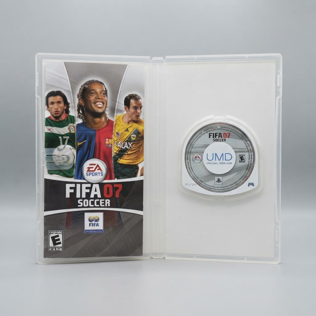 FIFA 07 Soccer for PSP Complete in Box Replacement – front view