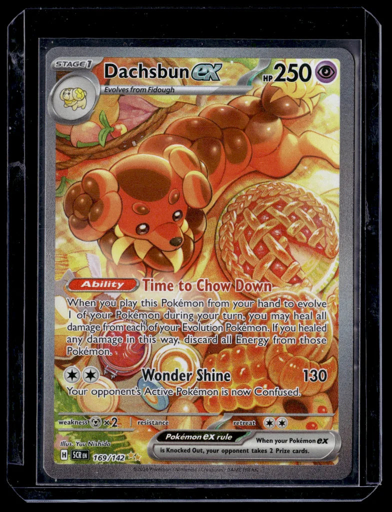 Dachsbun ex 169/142 Special Illustration Rare Stellar Crown TCG Single – front view