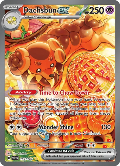 Dachsbun ex 169/142 Special Illustration Rare Stellar Crown TCG Single – photo 3 of 3