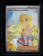 Lillie's Determination #184/132 Special Illustration Rare Pokémon TCG – front view