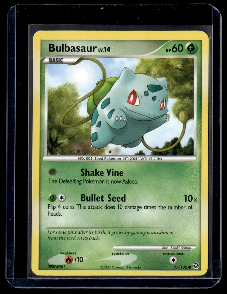 Bulbasaur 77/132 Secret Wonders Pokémon TCG Single Lightly Played – front view