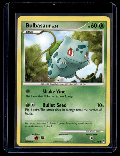 Bulbasaur 77/132 Secret Wonders Pokémon TCG Single Lightly Played – front view