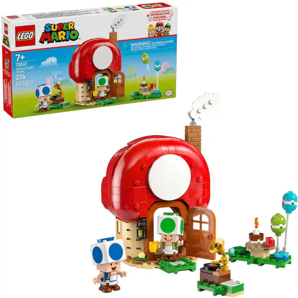 LEGO Super Mario Party at Toad's House 72041 New Sealed – front view