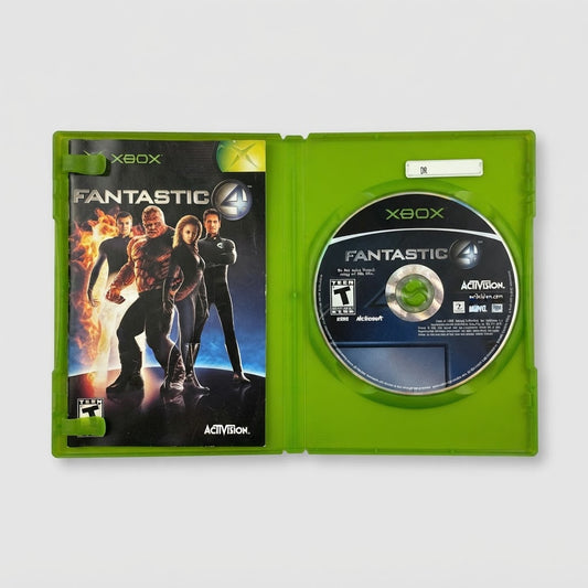 Fantastic 4 (Xbox) – Complete w/ Case & Manual – front view