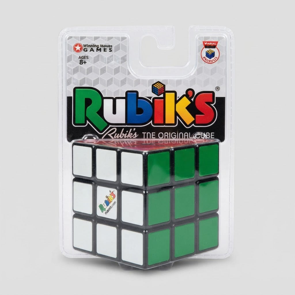 Rubik's Cube 3D Puzzle COL New Sealed – front view