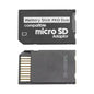 MicroSD to Memory Stick PRO Duo Adapter for Sony PSP – front view