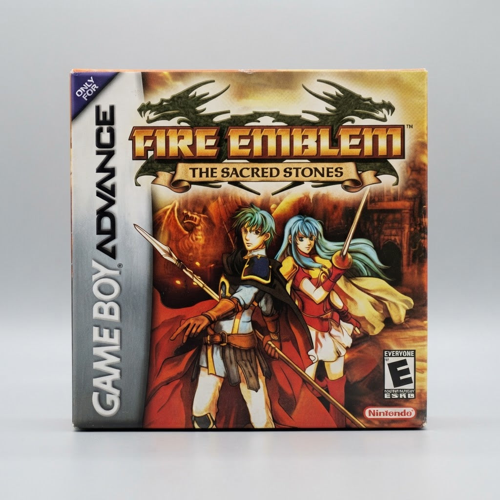 Fire Emblem The Sacred Stones for Gameboy Advance – front view