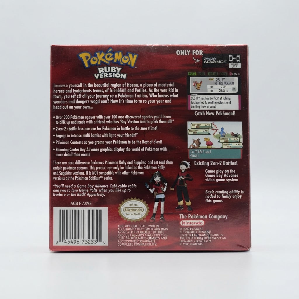 Pokemon GBA Game Bundle: Ruby, Sapphire, FireRed, LeafGreen, and Emerald – photo 7 of 40
