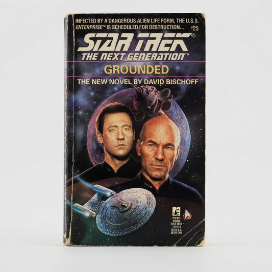 Star Trek: The Next Generation #25 Grounded Vintage Paperback – front view