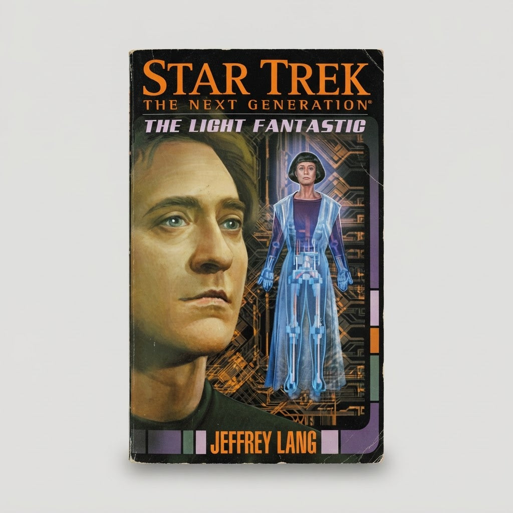 Star Trek: The Next Generation The Light Fantastic Paperback – front view