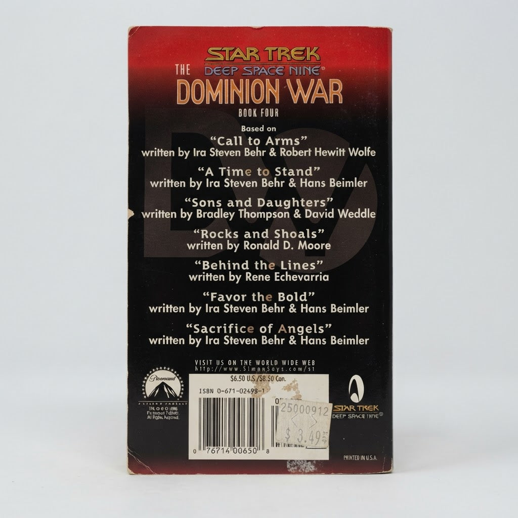 Star Trek: Deep Space Nine The Dominion War Book Four Paperback – photo 2 of 3