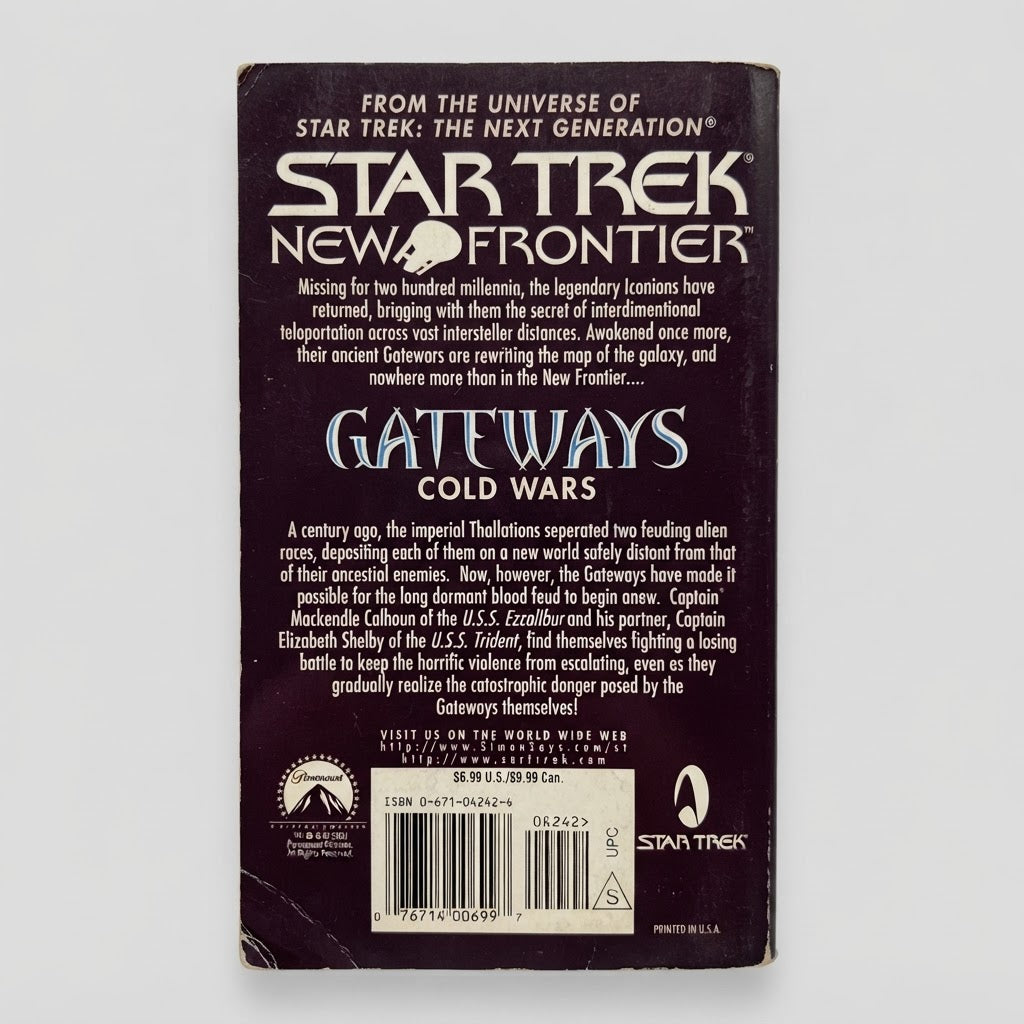 Star Trek: New Frontier Gateways: Cold Wars Paperback – photo 2 of 3