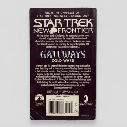 Star Trek: New Frontier Gateways: Cold Wars Paperback – photo 2 of 3