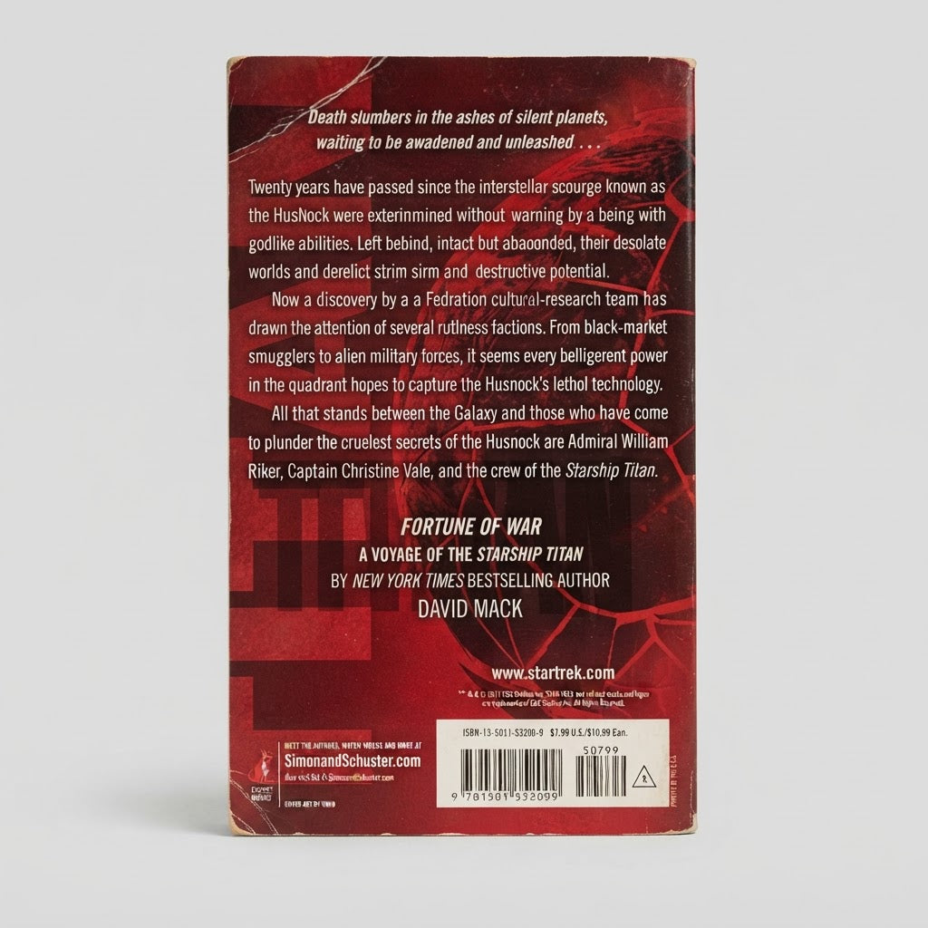 Star Trek: Titan Fortune of War Mass Market Paperback – photo 2 of 3