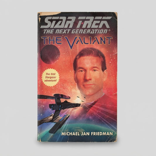 Star Trek: The Next Generation The Valiant Vintage Paperback – front view