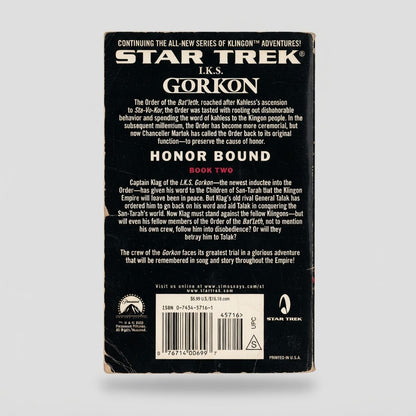 Star Trek: I.K.S. Gorkon - Honor Bound (Book Two) Paperback – photo 2 of 3