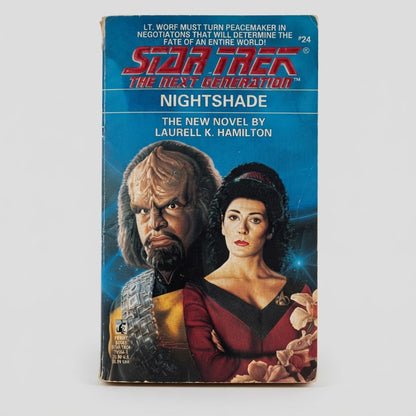 Star Trek: The Next Generation Nightshade #24 Mass Market Paperback – front view