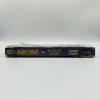 Star Trek: The Next Generation Blaze of Glory #34 Mass Market Paperback – photo 3 of 3
